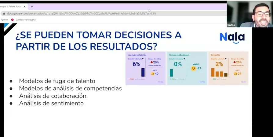 Chief Data Officer de Nala y el modelo avanzado de análisis de personas y talentos: “Tenemos que buscar que sea interpretable y se puedan tomar acciones”